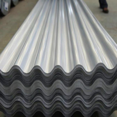 Customized Aluminum Corrugated Metal Ceiling 2mm Thickness Non Perforated